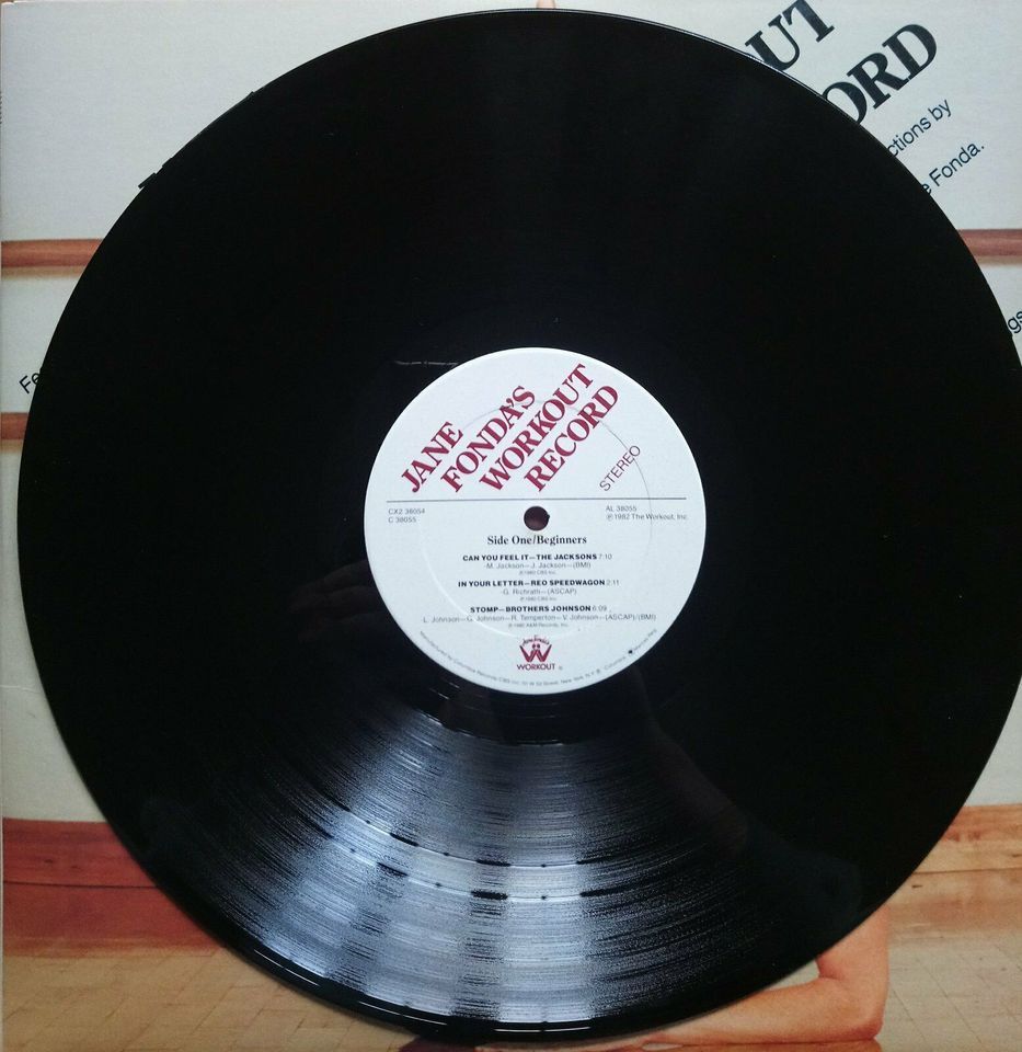 Jane Fonda´s Workout - 2 LPs - Vinyl - Schallplatte - 1982 in Zeven