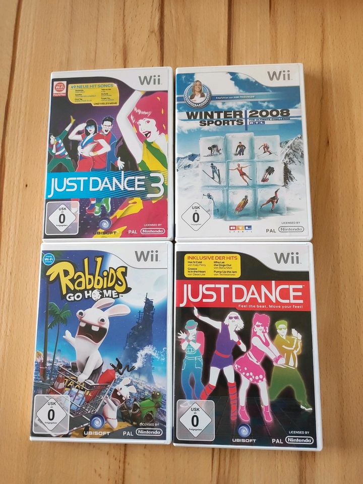 Wii Spiele Just Dance Rabbids Go Home Wintersports in Landsberg (Saalekreis)