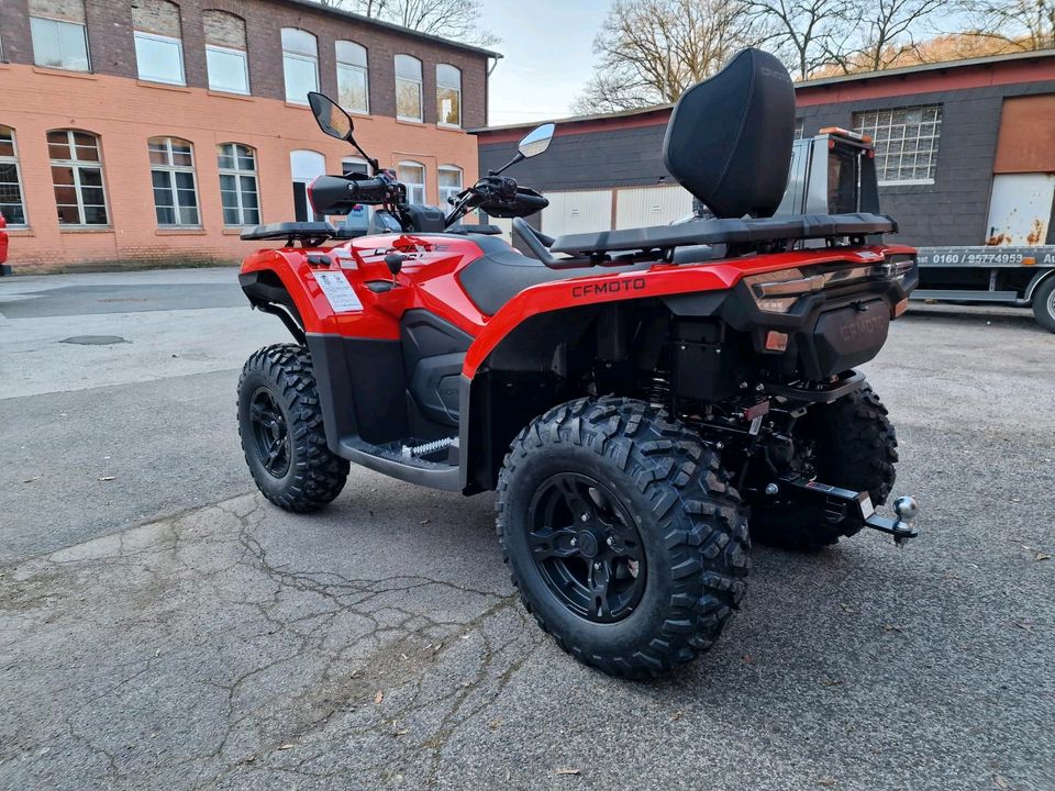 CFMOTO CForce 520 L DL EFI EPS 4X4 AHK WINDE LOF ALU ANGEBOT NEU in Wermelskirchen