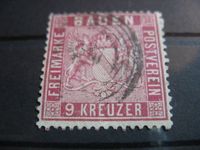 Briefmarken Baden MiNr. 12 gestempelt Baden-Württemberg - Konstanz Vorschau