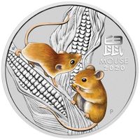 Silbermünze Jahr der Maus 2020 Lunar Serie III. 1Oz Bayern - Pfofeld Vorschau