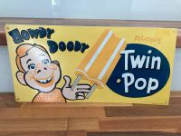 Howdy Doody Twin Pop Eiswerbung Schild USA Bayern - Bad Reichenhall Vorschau