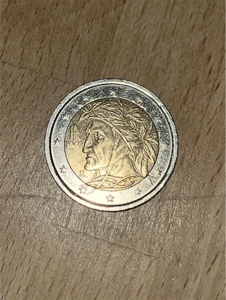 Seltene und Besondere 2Euro Münze aus Italien in Feldberg