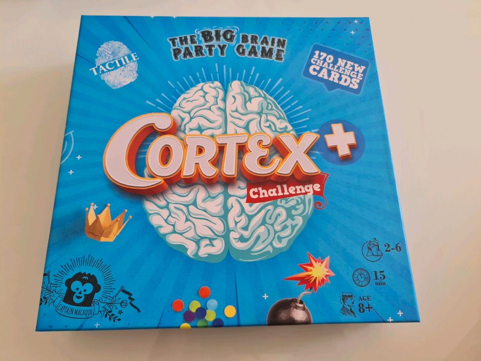 Cortex+ Challenge Party Gehirn Brettspiel, neuwertig in Hofheim am Taunus