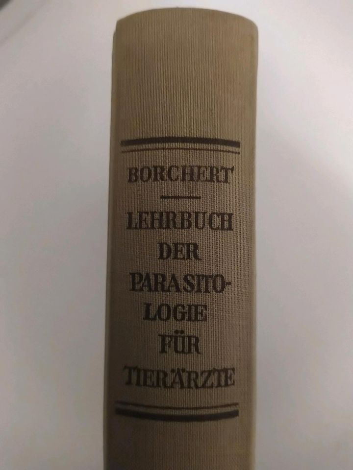 Lehrbuch der Parasitologie für Tierärzte Alfred Borchert in Wiesbaden