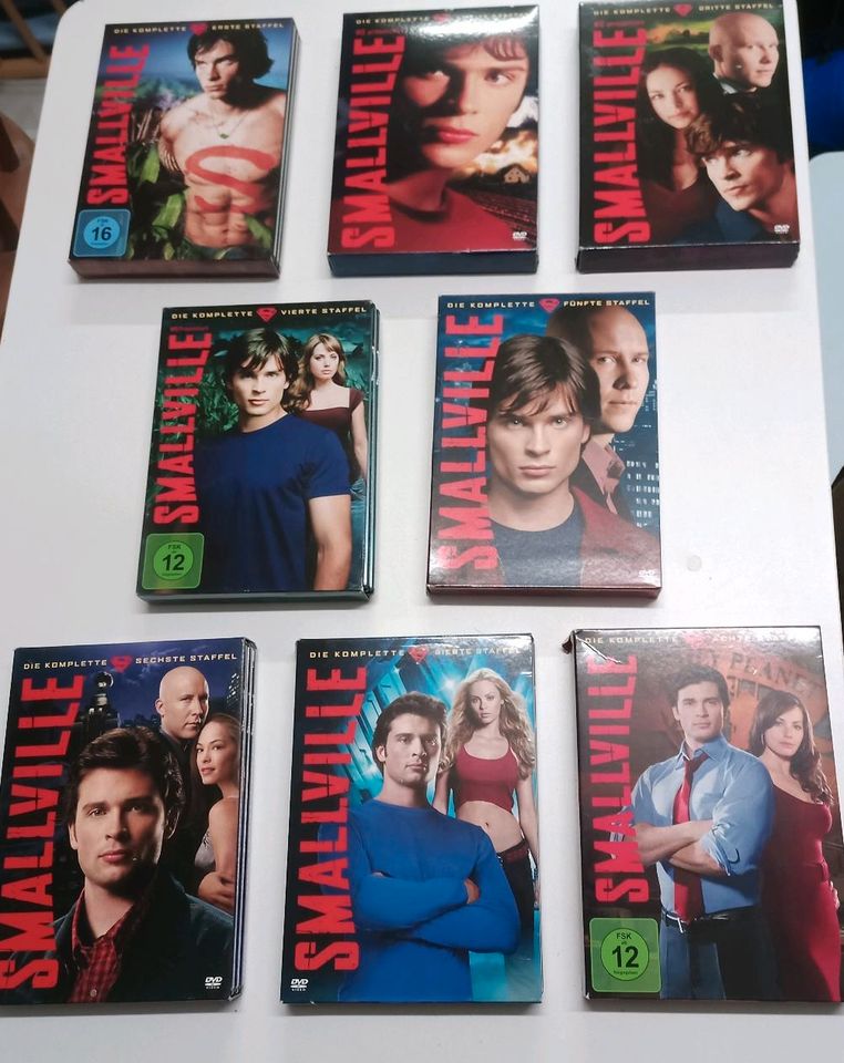 Smallville DVD Sammlung 8 Staffeln in Fischbach (Kreis Kaiserslautern)