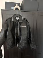 NA-KD Bomber Leder Jacke Bayern - Augsburg Vorschau