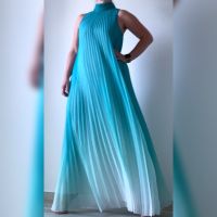 Abendkleid Hochzeitskleid Kleid Farbverlauf weiß türkis 38 M Neu Mecklenburg-Vorpommern - Lüssow Vorschau
