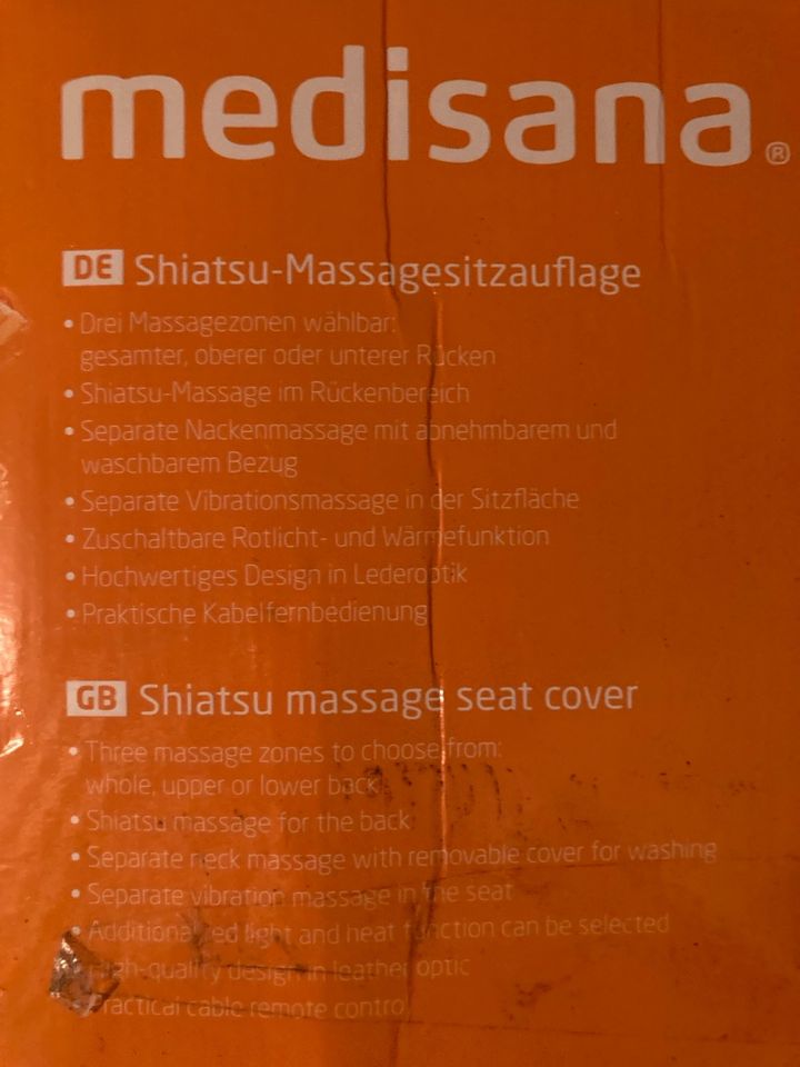 Shiatsu Massage Sitzkissen in Hamburg