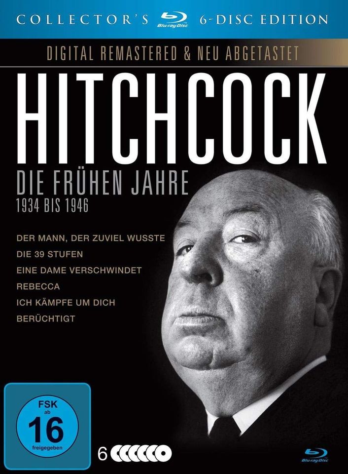 Alfred Hitchcock - Die frühen Jahre - 1934 bis 1946 [Blu-ray] [C in Werther (Westfalen)