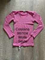 Cosilana Gr. 98 104 pink gestreift wolle Seide Unterhemd la Shirt Niedersachsen - Bohmte Vorschau