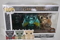 Funko Pop! Drogon, Rhaegal & Viserion metallic Rostock - Reutershagen Vorschau