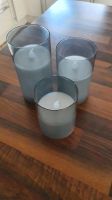 3 Kerzen im Glas mit Batterie Niedersachsen - Salzgitter Vorschau