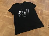 Schwarzes T-Shirt C&A Clockhouse Gr. M „No rain, no flowers“ Niedersachsen - Diepholz Vorschau