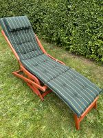 Schöner Relax Liegestuhl aus Holz Sachsen - Rothenburg Vorschau