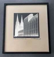 Kölner Dom / Museum Ludwig Exponat Wandbild S/W Kunst 42x46cm ‘89 Nordrhein-Westfalen - Bergisch Gladbach Vorschau