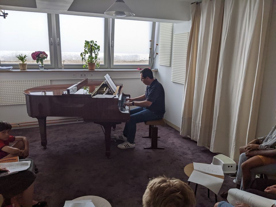Klavierunterricht im Klaviersalon in Hamburg