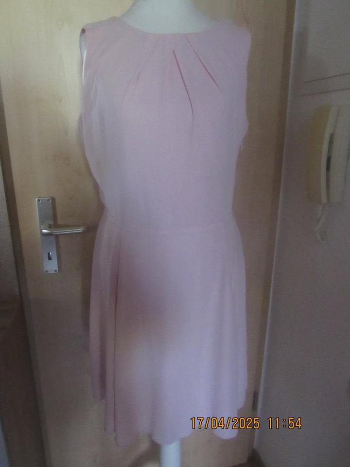 Orsay Kleid Rückenausschnitt Spitze rosa Größe 34 neuwertig in Sonneberg