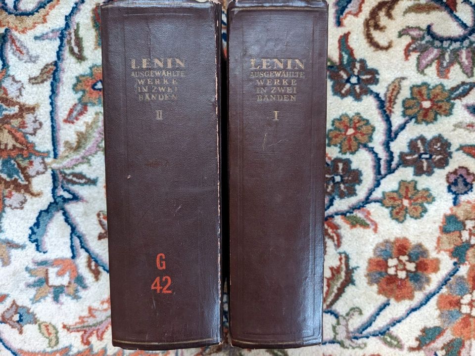Lenin - Ausgewählte Werke in 2 Bänden. Moskau 1946/47 antik in Aidlingen