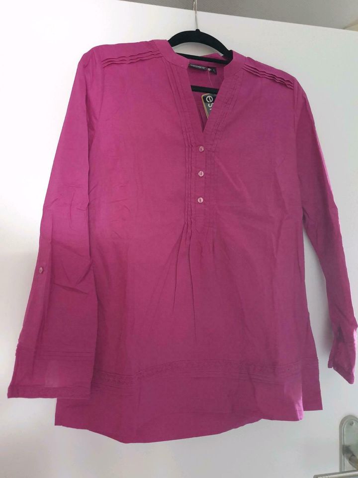 Bluse Damen pink Größe 44 in Hürtgenwald