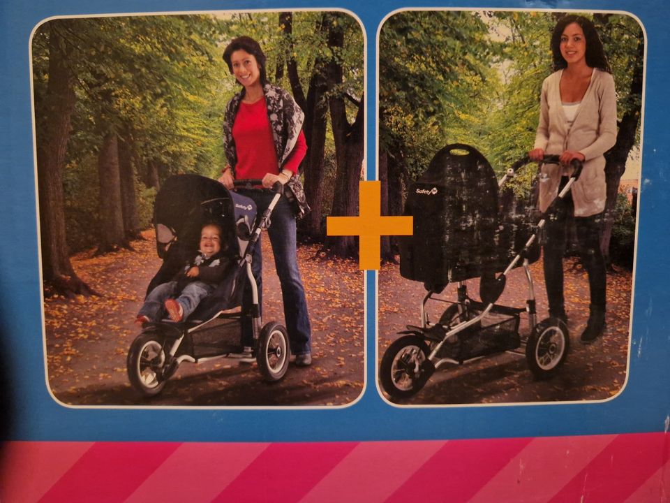 Kinderwagen 2 - in 1 Kombikinderwagen  Neue - dunkel Blau in Offenbach