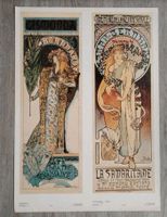 Alfons Mucha Kunstdruck Gismonda und Samaritanerin  60 x 42 cm Schleswig-Holstein - Groß Wittensee Vorschau