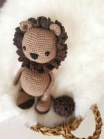 Häkeltier Löwe | Kuscheltier | Amigurumi | Geschenk | Geburt Nordrhein-Westfalen - Steinheim Vorschau