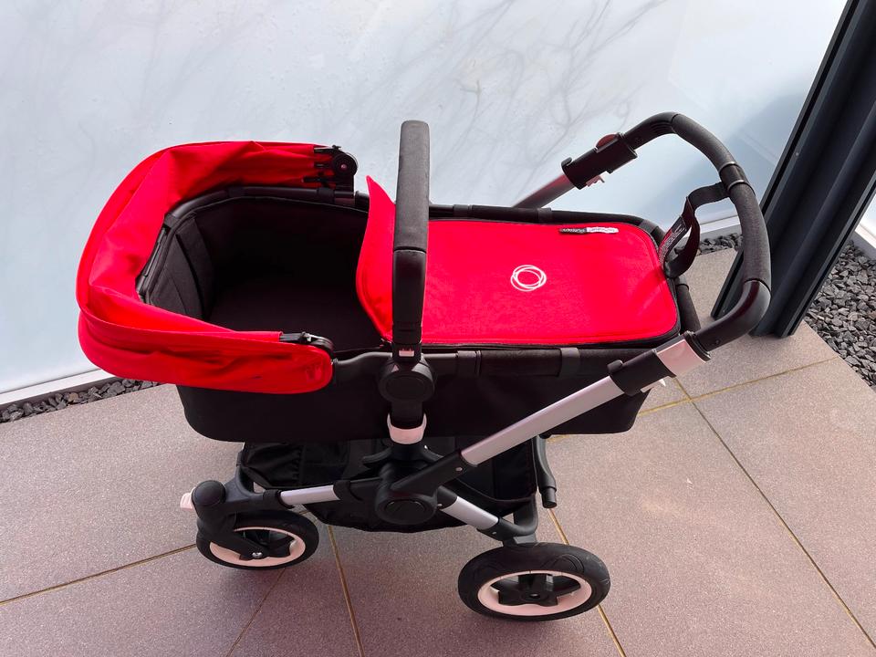 BUGABOO BUFFALO Kinderwagen rot sehr viel Zubehor TOP Zustand in Baden Wurttemberg Neuler Kinderwagen gebraucht kaufen kleinanzeigen