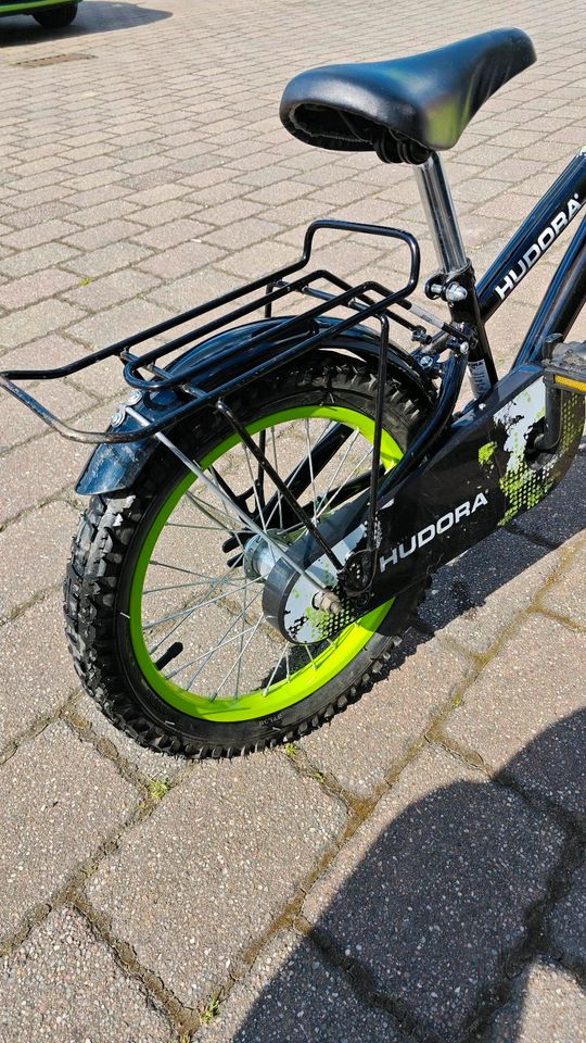 Kinderfahrrad HUDORA 20Zoll mit Gepäckträger, Rücktritt in Naunhof