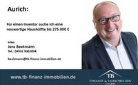 Neuwertige Haushälfte für Investor Niedersachsen - Aurich Vorschau