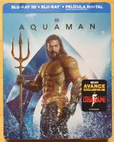 Aquaman - Steelbook (Spanien Import) Blu-ray 3D + Blu-ray NEU/OVP Baden-Württemberg - Konstanz Vorschau