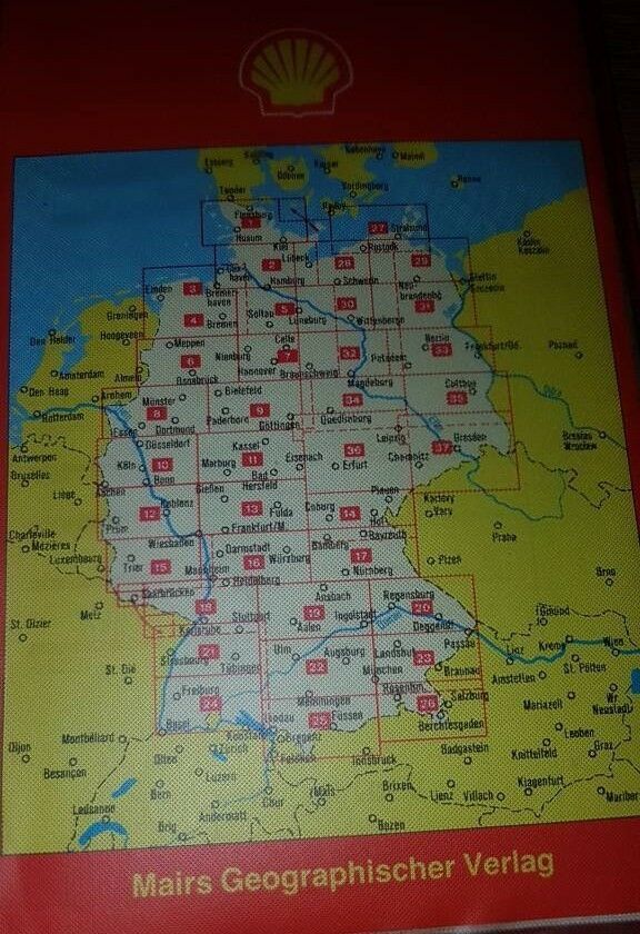 Analoges Navigationssystem 1991 - Die General Karte Mairs Verlag! in Groitzsch