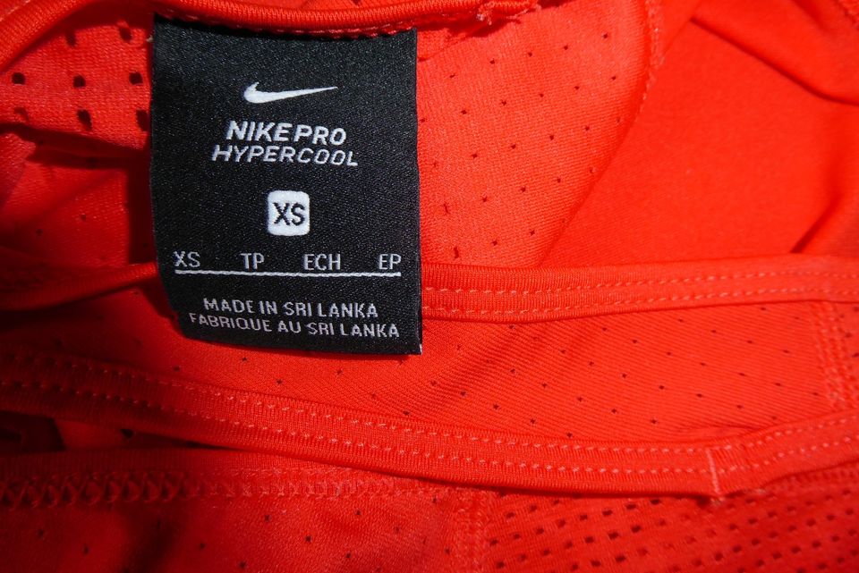 Nike Pro Hypercool Sport Shirt orange Neon XS 34 in Dortmund