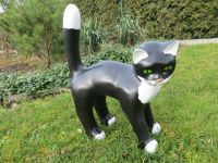 Katze stehend, inkl. VersandPolyresin u. Kautschuk Neu für Außen Sachsen-Anhalt - Wimmelburg Vorschau