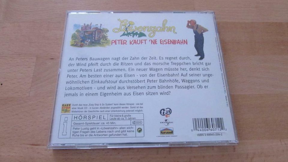 Löwenzahn Hörspiel CD - Peter kauft 'ne Eisenbahn in Berlin