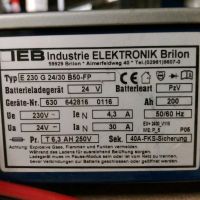 Batterieladegerät IEB E230 B50-FP Schleswig-Holstein - Reinbek Vorschau