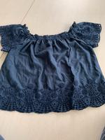 hollister Carmen Shirt , neuwertig gr M (36/38) kurz, blau Saarland - Lebach Vorschau