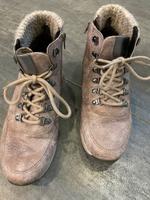Damen Stiefelette Jenny Echtleder taupe Gr.41,5 Stiefel Bayern - Burgebrach Vorschau