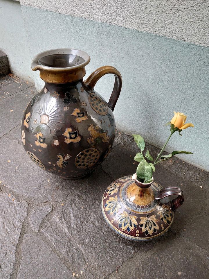 Keramik Bodenvase/ Vase Handarbeit in Moers