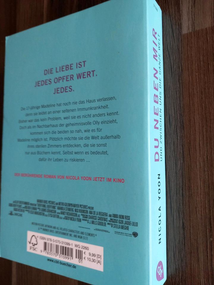 Nicola Yoon 'Du neben mir' Roman zum Film in Rüthen