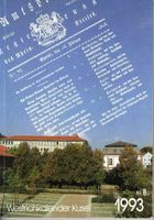 Westrichkalender Kusel 1993 Baden-Württemberg - Stutzenklinge Vorschau