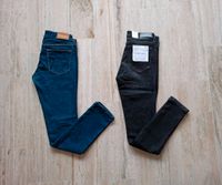 Skinny Jeans H&M 27/32 blue + CK Calvin Klein 27/34 black denim Münster (Westfalen) - Albachten Vorschau