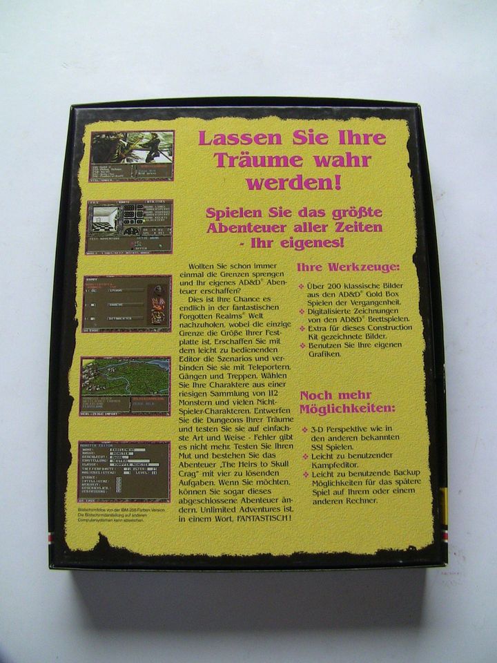 Vintage PC Spielebox - Unlimited Adventures in Essen-Haarzopf