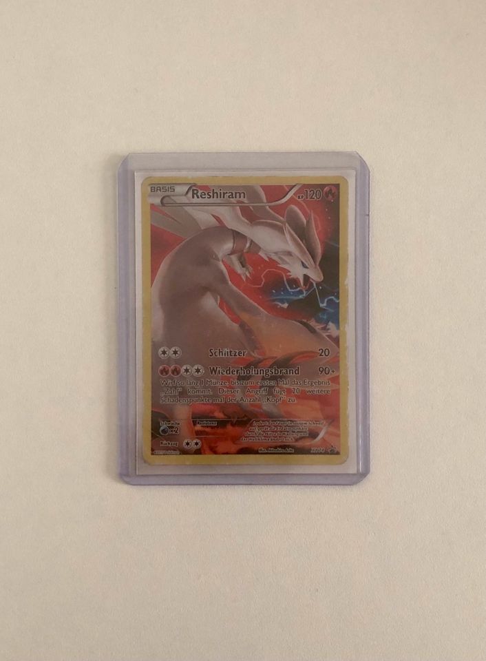 Pokemon XY Black Star Promo Karte " Reshiram " Holo alt in Dortmund