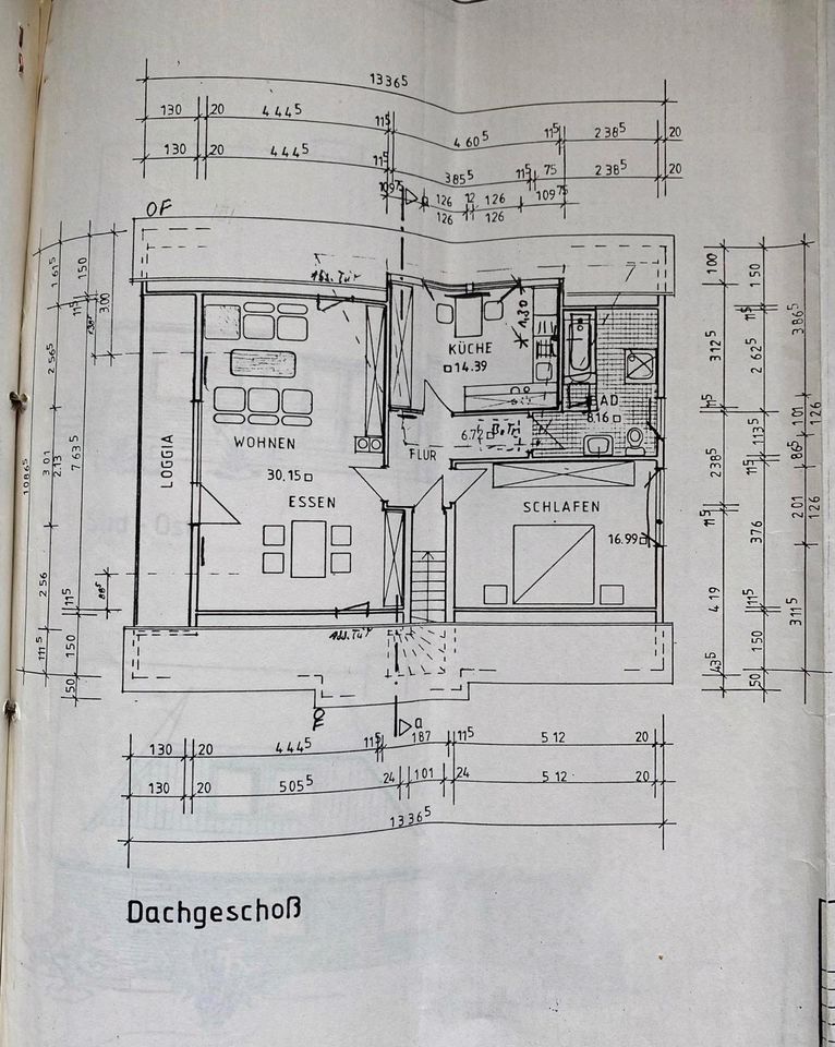 Ein- bis Zweifamilienhaus in verkehrsberuhigter Reihenendlage in Celle