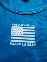 T-Shirt Polo Jeans Co Ralph Lauren M blau Strass Steine Bayern - Bruckmühl Vorschau