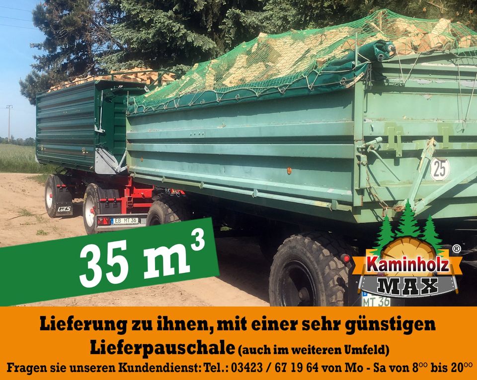 „ab 4 m³ bis 35 m³ - 40 km um Groitzsch  Pegau , Kaminholz, Brennholz, Feuerholz, Holzvergaser, Kamin, Holz, Feuer, Brenn in Pegau