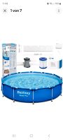 BESTWAY 54706 Steel Pro Pool 366 x 76 cm mit Pumpe rund blau Gart Niedersachsen - Herzberg am Harz Vorschau