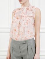 Max mara studio bluse seide pink rosa binden Düsseldorf - Eller Vorschau