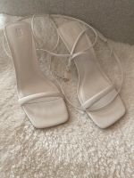 Zara Sandalen weiss Gr. 39 echtes Leder Wandsbek - Hamburg Farmsen-Berne Vorschau